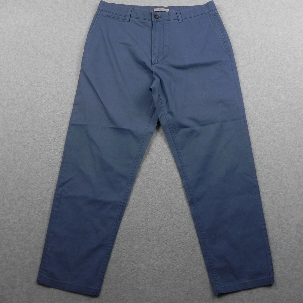Banana Republic Heritage Collection Chinos Mens 33x30 Blue Stretch Cotton Pants